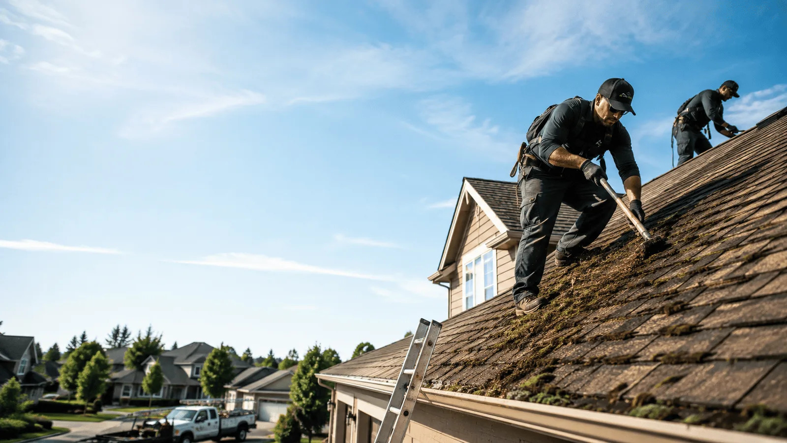 Roof Moss Removal in Blair, WI near me